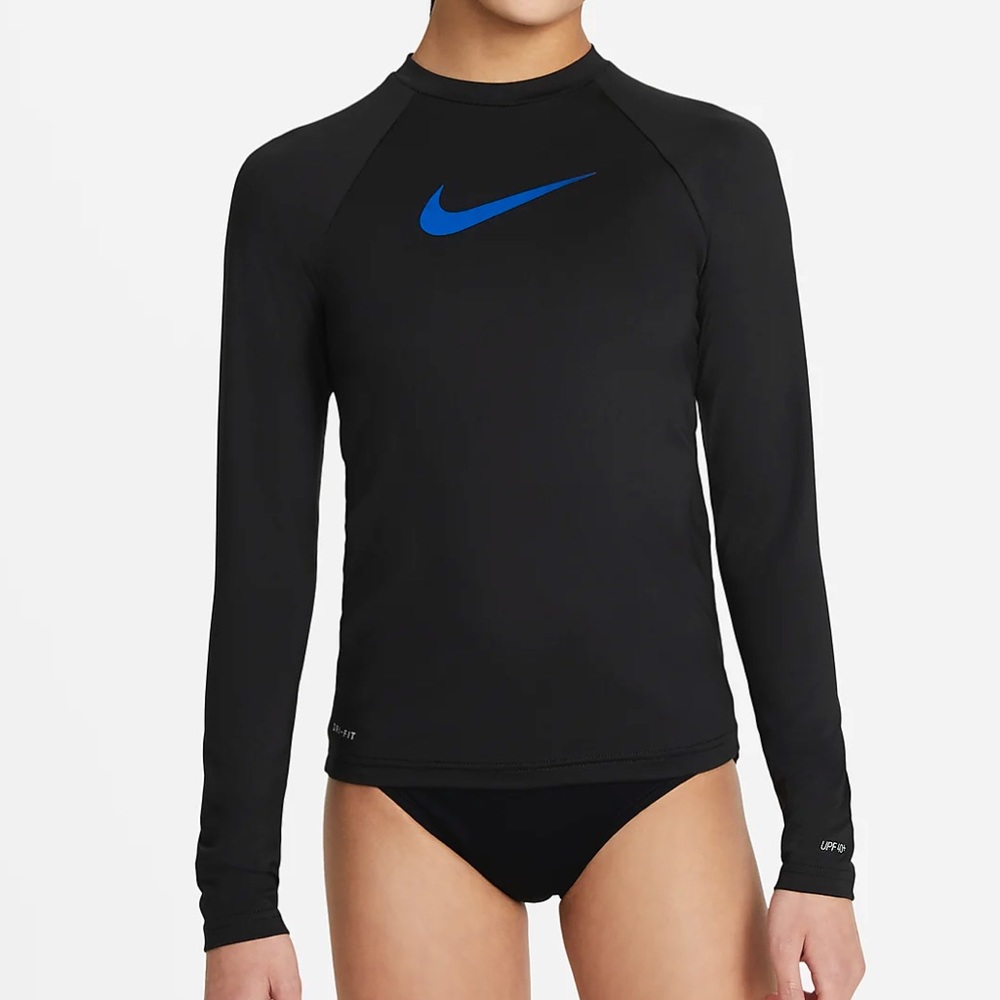Nike Swoosh Big Kids' (Girls') Long Sleeve Hydroguard